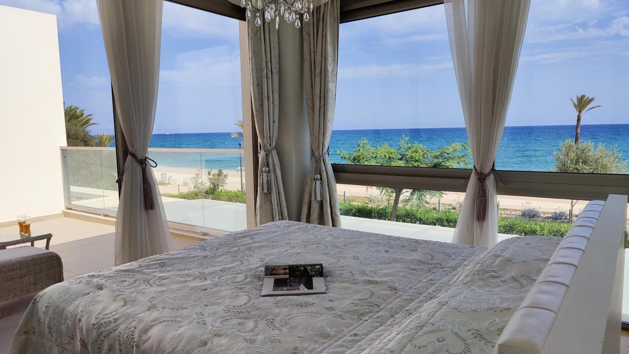 Paradise Luxury Villa Sea View Вильяхойоса Экстерьер фото